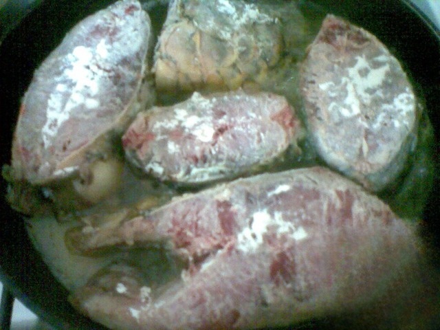 Fried fish with your favorite baked potatoes