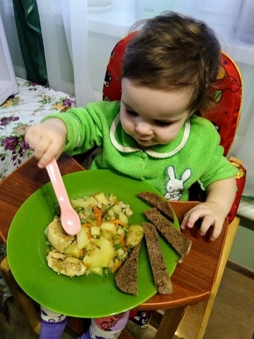 Легкое рагу для мультиварки