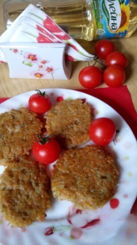 Картофельно-морковные драники