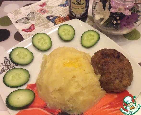 Zrazy with boiled egg