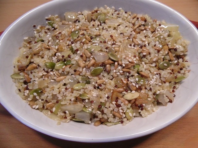 Cod under a fur coat