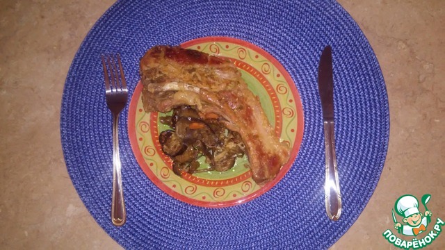 Pork in the sleeve in the oven