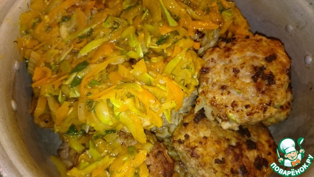 Meatballs with zucchini