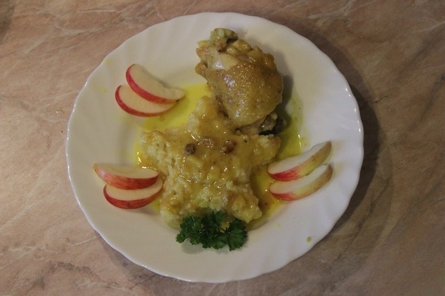 Курица с карри