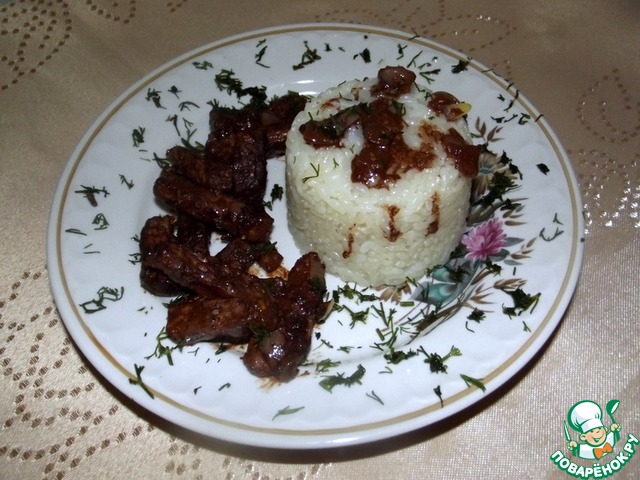 Мясо в шоколаде