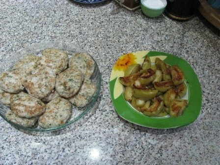 Куриные биточки по-особому