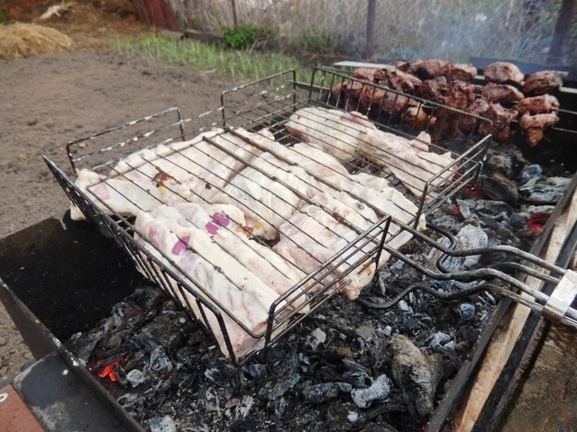 Barbecue pork ribs