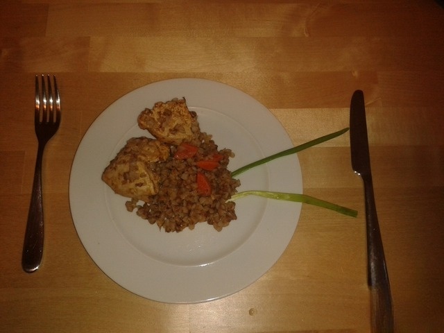 Гречка с мясом