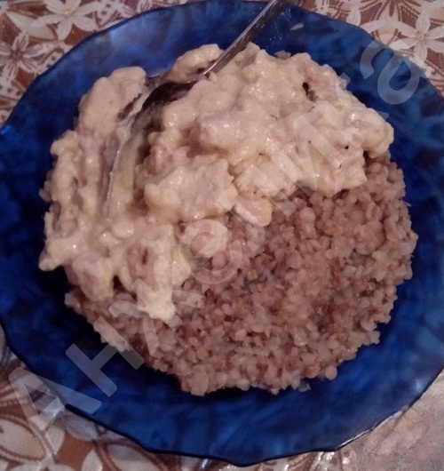 Куриная грудка под секретным покрывалом