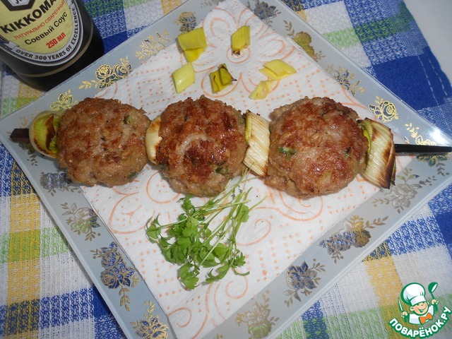 Meat balls with vegetables