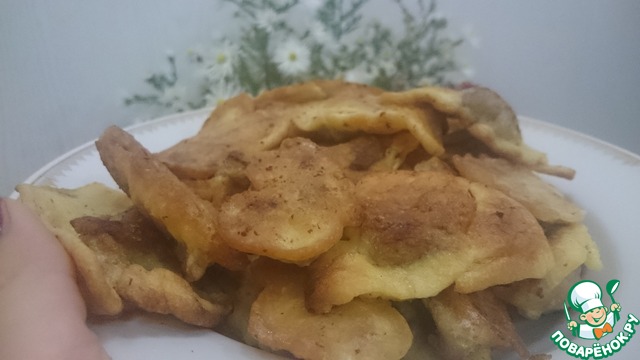 Отбивная свинина в кляре