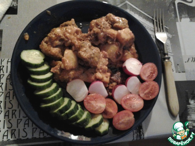 Гуляш с необычной ноткой