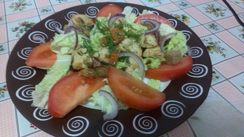 Филе куриное с тыквой