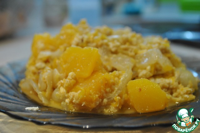Halloween scrambled eggs