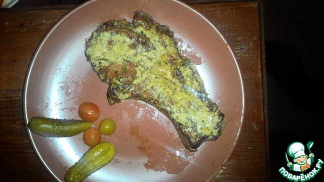 Запеченная свиная корейка