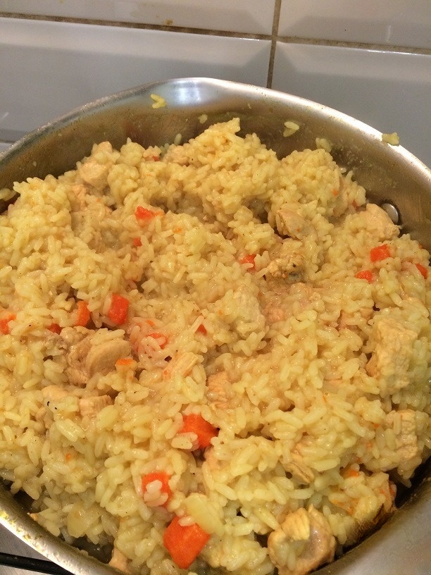Pilaf with meat
